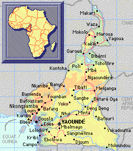 [Cameroon map]