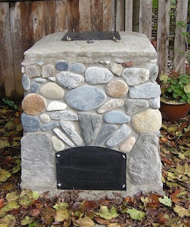 stone bin